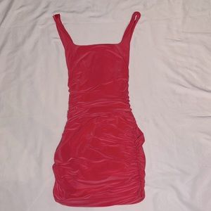 NWT 21 Saints hot pink mini dress